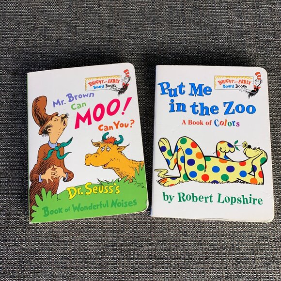 Dr. Suess Book Lot (9) - green eggs hop on pop one fish eastman beginner books - Picture 8 of 14